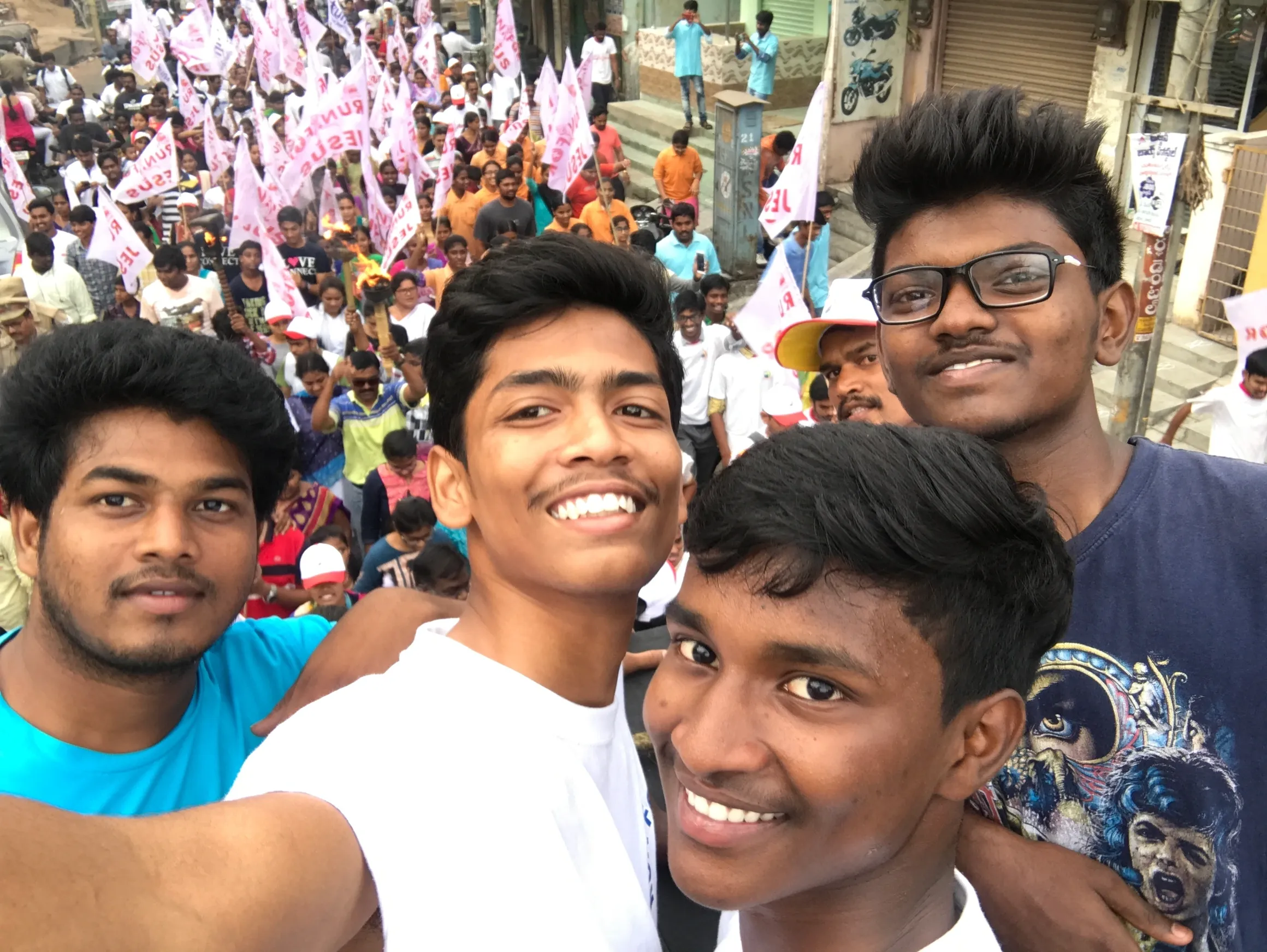 Participants in Run For Jesus