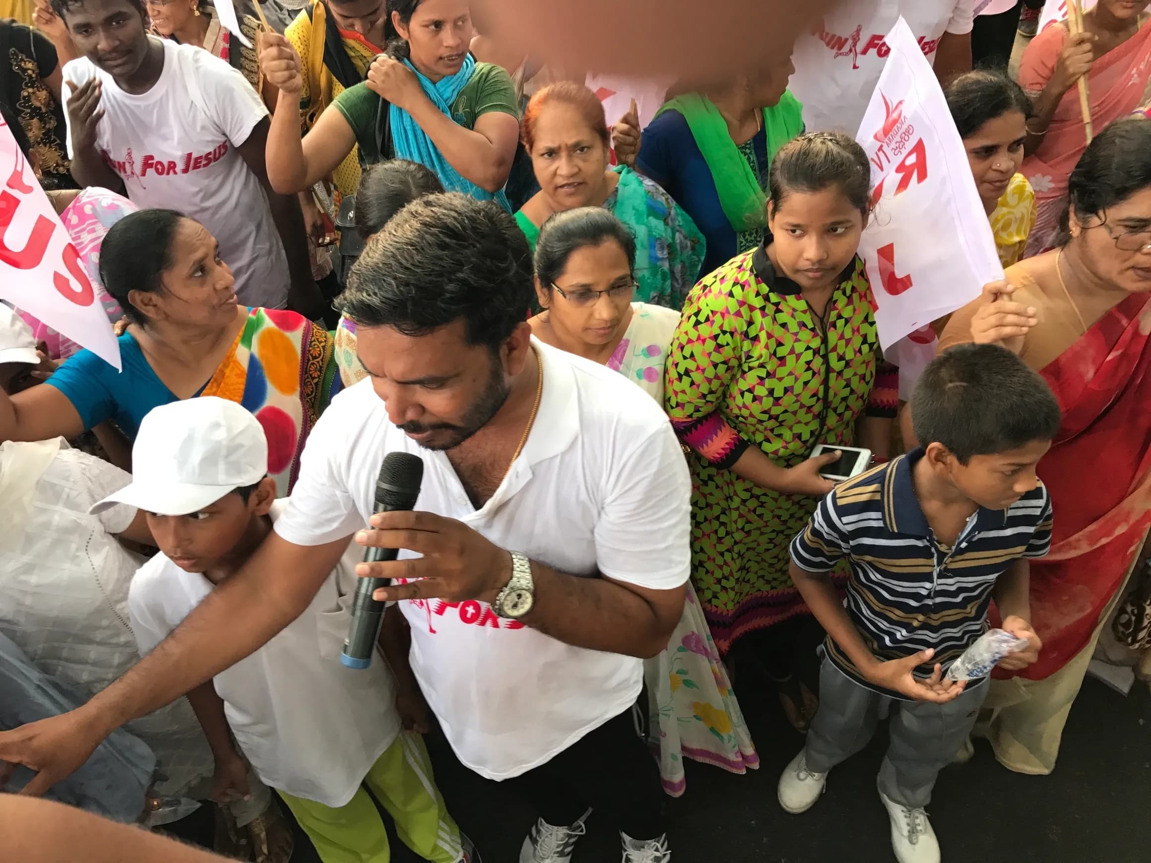 Run For Jesus — banners and flags